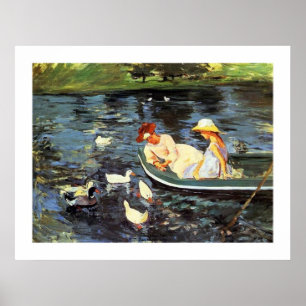 Poster Mary Cassatt, Heure d'été Deux