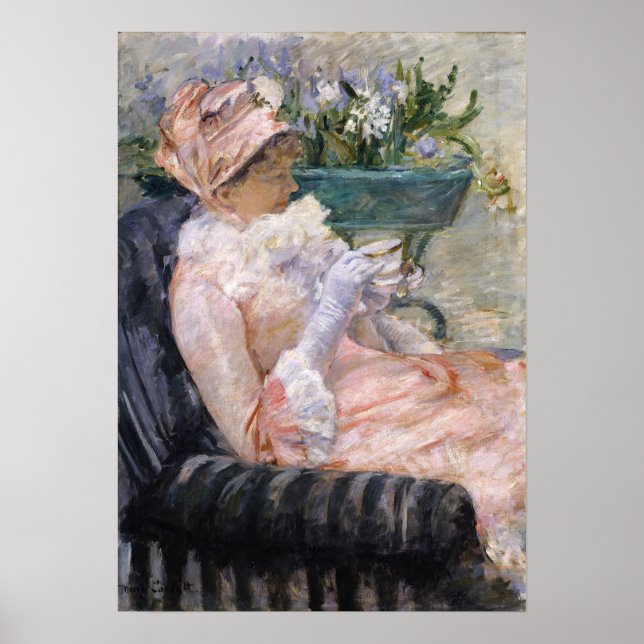Poster Mary Cassatt - La Coupe du Thé (Devant)