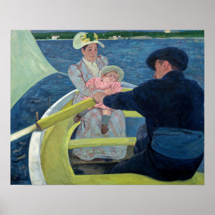 Poster Mary Cassatt - La fête de la navigation