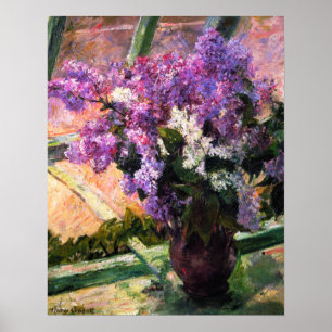 Poster Mary Cassatt Lilacs