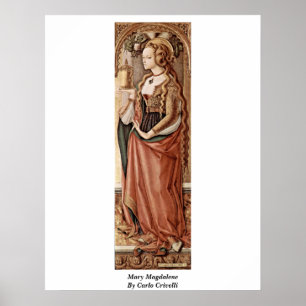 Poster Mary Magdalene. Par Carlo Crivelli