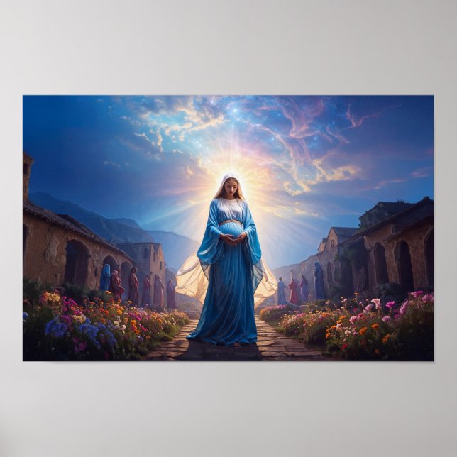 Poster Mary of Nazareth Walking Alone (Devant)