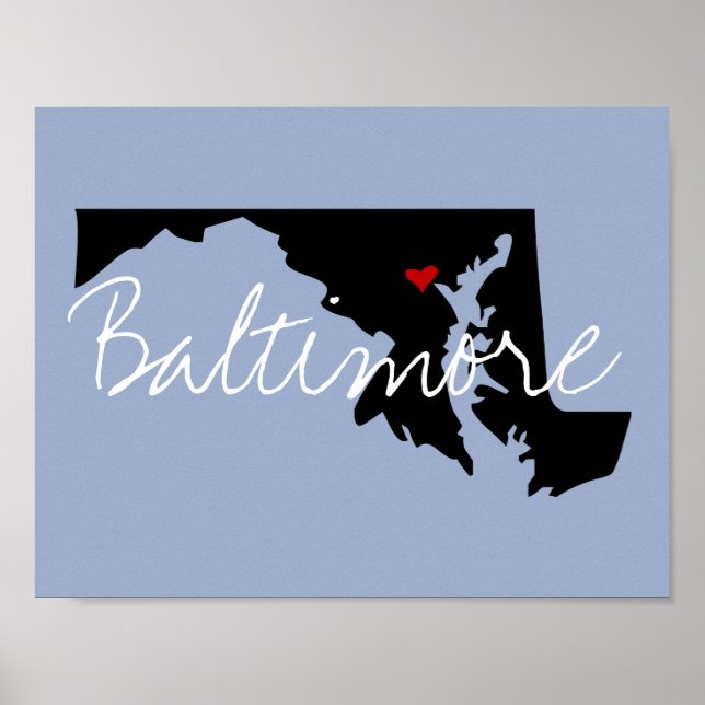 Poster Maryland (Devant)