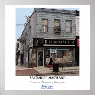 Poster Maryland de Baltimore