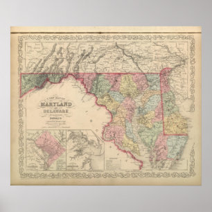 Poster Maryland et Delaware 2