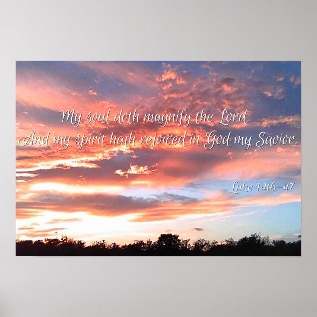 Poster Mary's Song - My Soul Doth Magnify the Lord  (Devant)