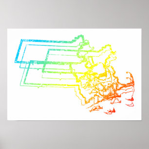 Poster masachusetts refroidissement flur