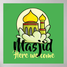 Masjid Personnalisable Ici Nous Venons
