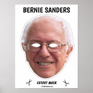 Poster Mask Halloween SANDERS
