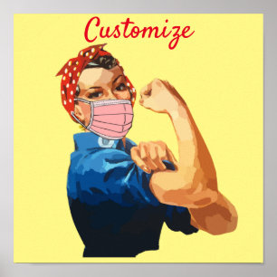 Poster Masked Female Empowerment Thunder_Cove 