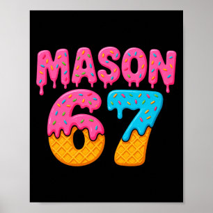 Poster Mason 67 Glace Mem Funny Six Sept Mason Glace