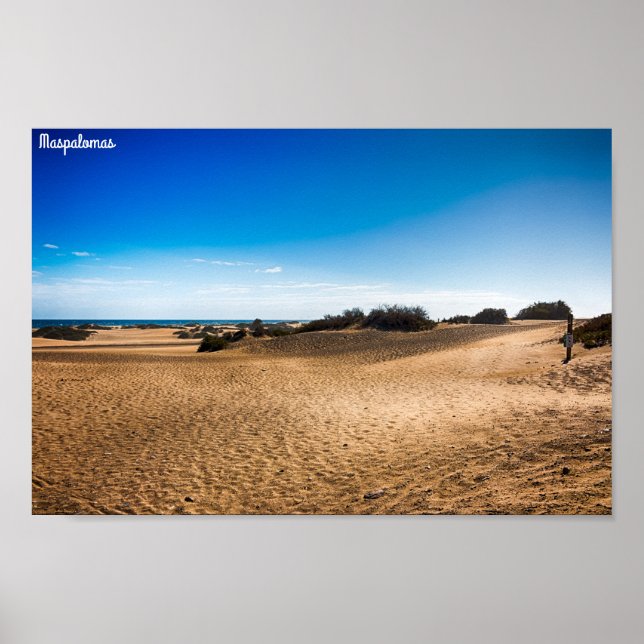 Poster Maspalomas (Devant)