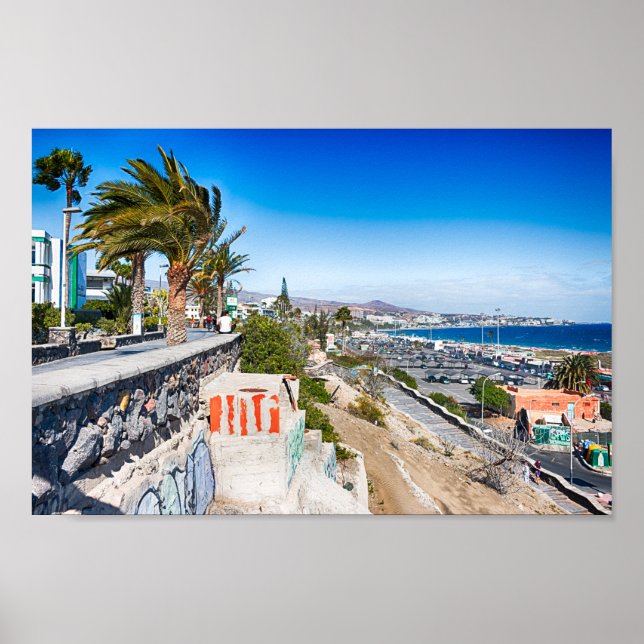 Poster Maspalomas (Devant)