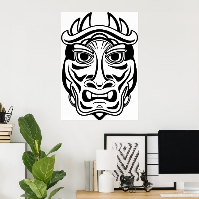Poster Masque cérémoniel (Créateur téléchargé)