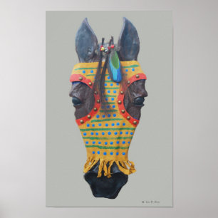 Poster Masque Cheval 2