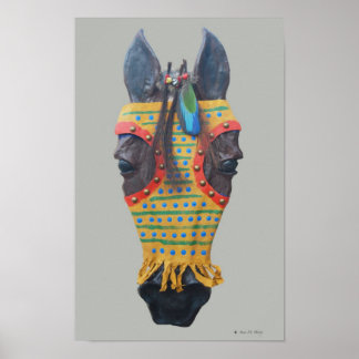 Poster Masque Cheval 2
