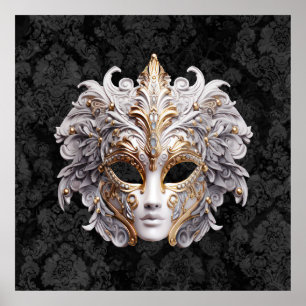 Poster Masque de Carnaval Vénitien