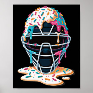 Poster Masque de lanceur Bysebyll glace dégoulinante Byse