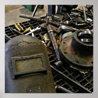 Poster masque de soudage