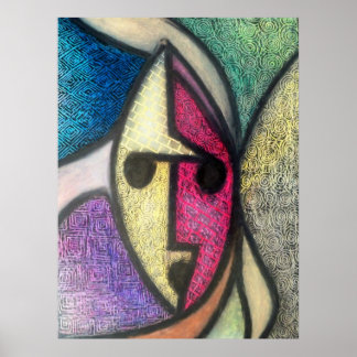 Poster Masque de texture