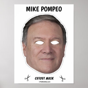 Poster Masque d'Halloween MIKE POMPEO