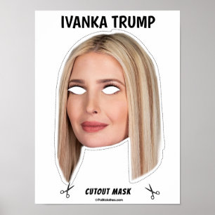 Poster Masque IIVANKA TRUMP Halloween