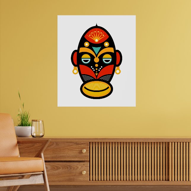 Poster Masque Rasta (Salon 2)