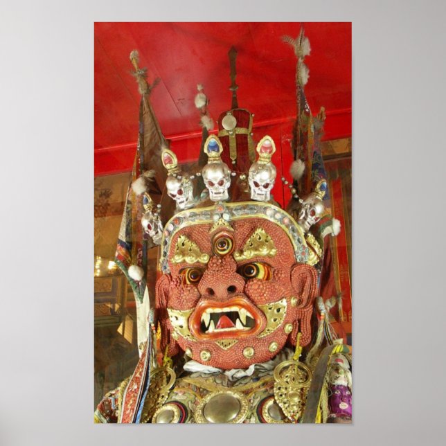 Poster Masque Tsam (Devant)