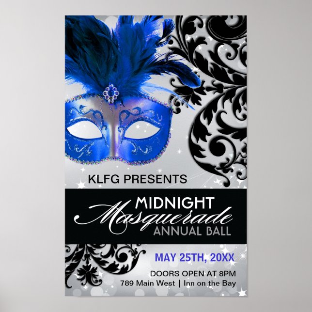 Poster Masquerade Ball (Devant)