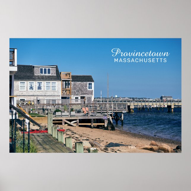 Poster Massachusetts de Provincetown (Devant)
