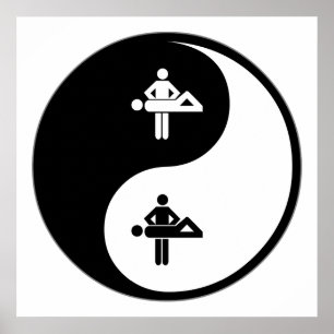 Poster Massage Yin Yang