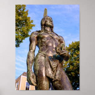 Poster Massasoit, Plymouth, Massachusetts - imprimer