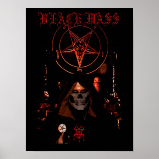 Poster Masse noire (Devant)