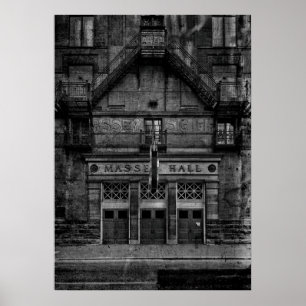 Poster Massey Hall No 1 Version Ancien Film