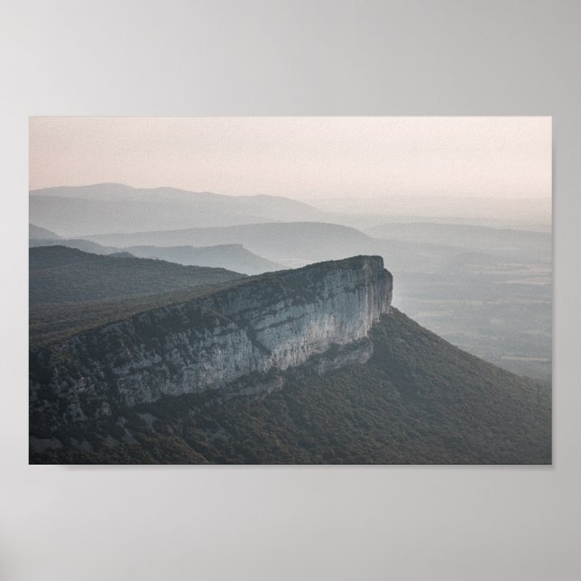 Poster Massif de France centrale (Devant)