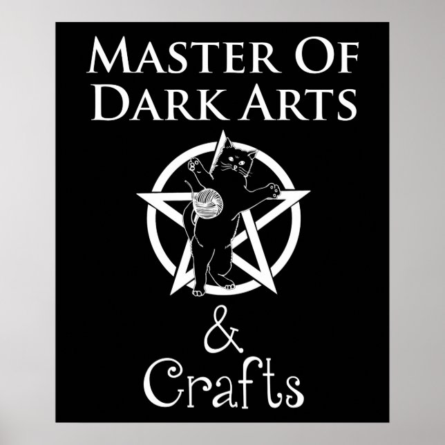 Poster Master of Dark Arts & Crafts (Devant)