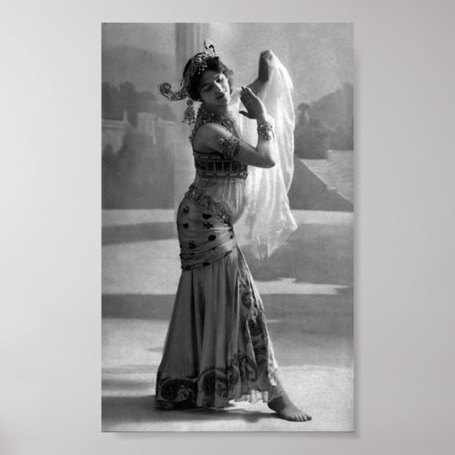 Poster Mata Hari à Paris (Devant)