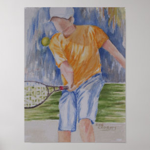 Poster Match de tennis