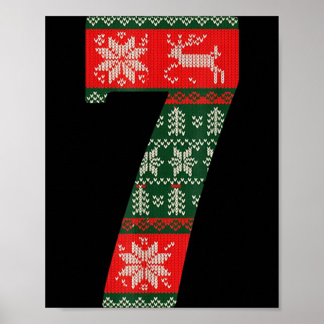 Poster Matching 67 Christmas Ugly Sweater Meme Number 7  (Devant)