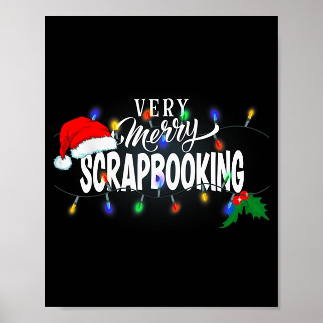 Poster Matching Very Merry Scrapbooking Christmas  (Devant)