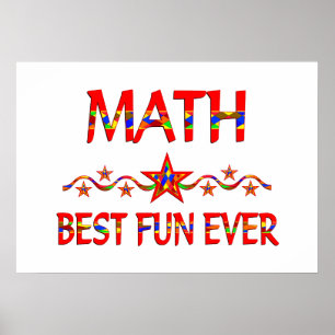 Poster Math Best Fun