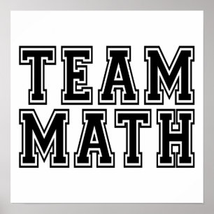 Poster Math d'équipe