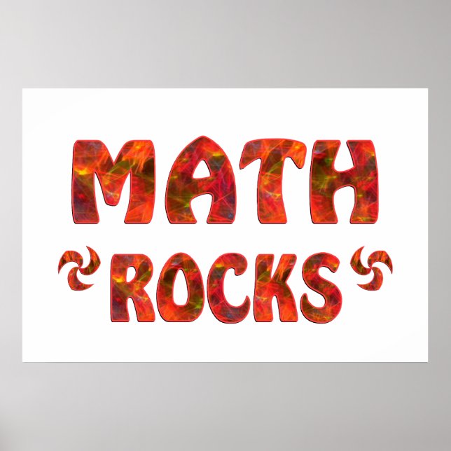 POSTER MATH ROCKS (Devant)