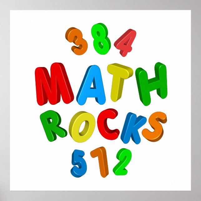 POSTER MATH ROCKS (Devant)