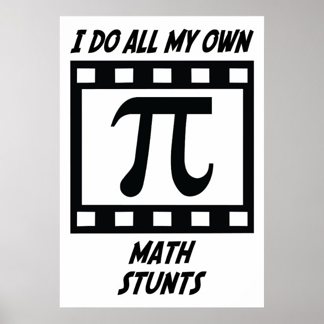Poster Math Stunts (Devant)