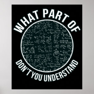 Poster Math Teacher Sarcasm Mathematics Maths Student