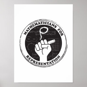 Poster Mathématiciens pour l'affiche de représentation