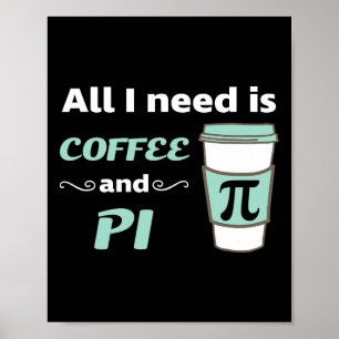 Poster Mathématiques Jour Pi Café Louveur Géométrie Calcu