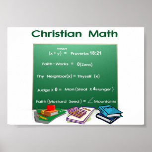 Poster Maths de bible