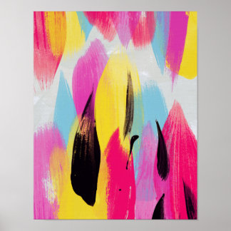 Poster Matilda // Peinture Abstraite